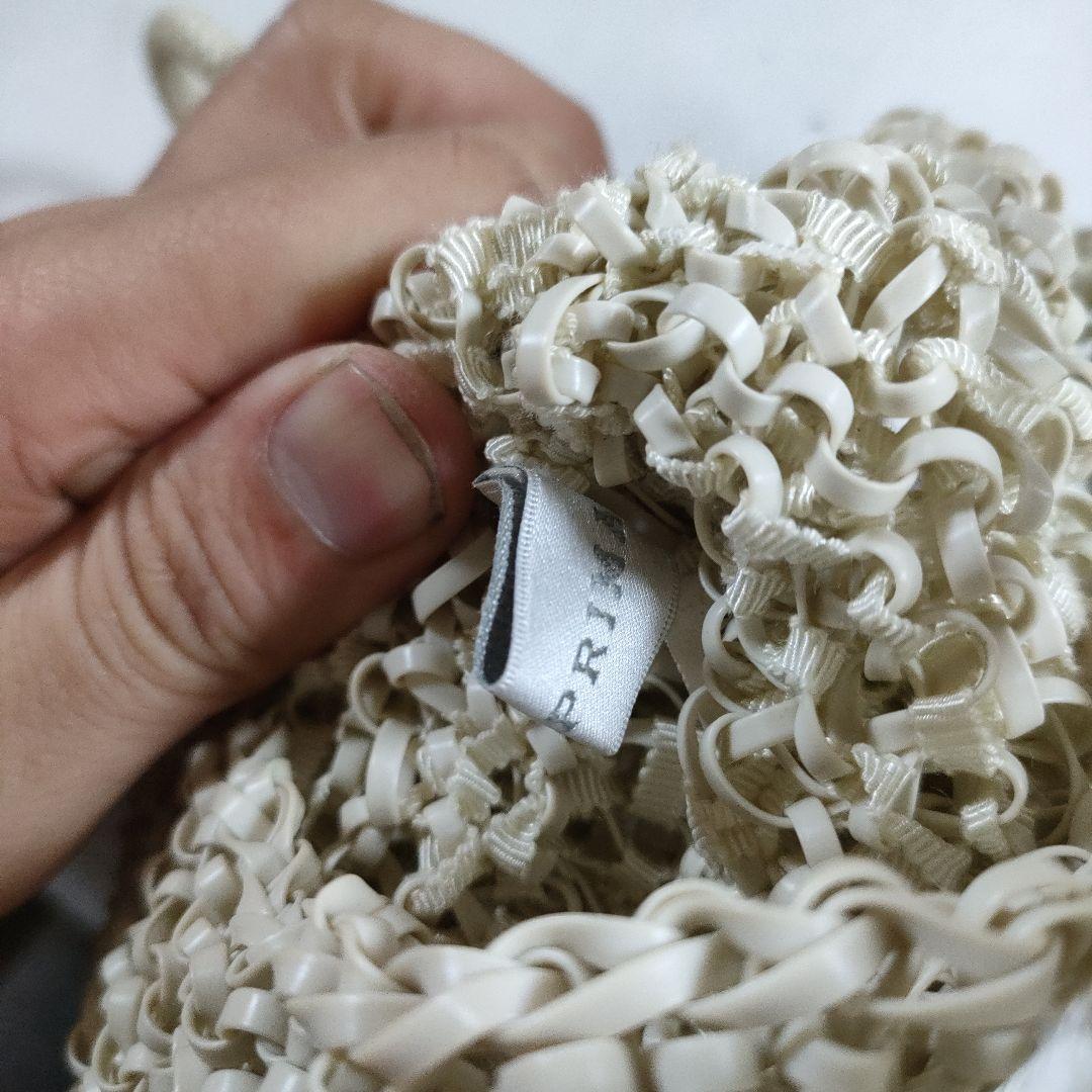 あ　超美品　アンテプリマ　ワイヤーバッグ　ハンドバッグ　白　ホワイト