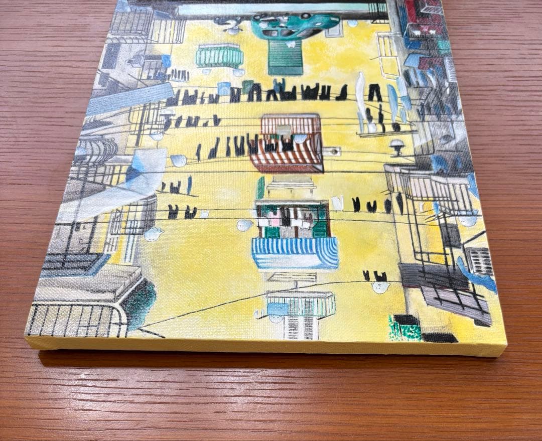 naples morning アクリル画