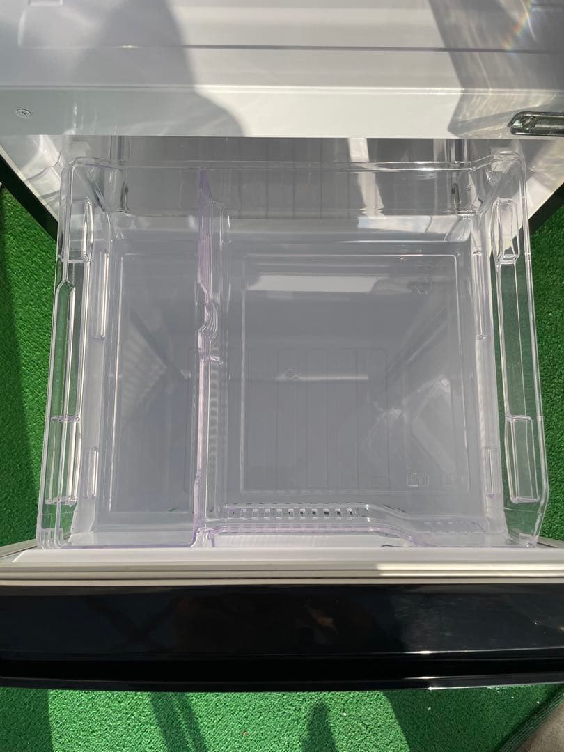 962 三菱 2ドア冷蔵庫 146L ブラック 自動霜取り 一人暮らし 単身