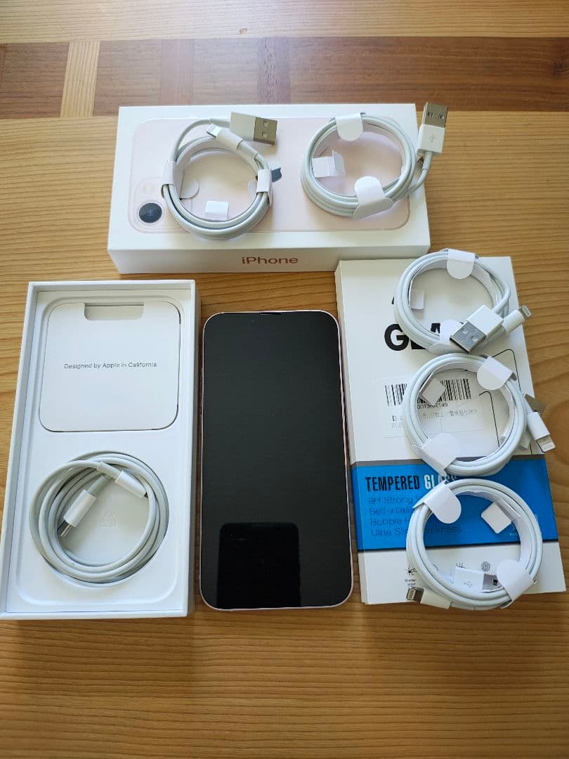 iPhone13 128GB Apple純正バッテリー残量100％リフレッシュ品