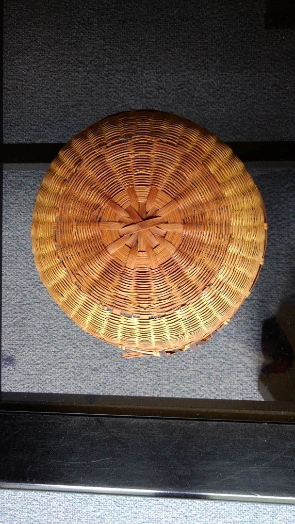 竹製 水切りザルおまとめのうちのひとつ