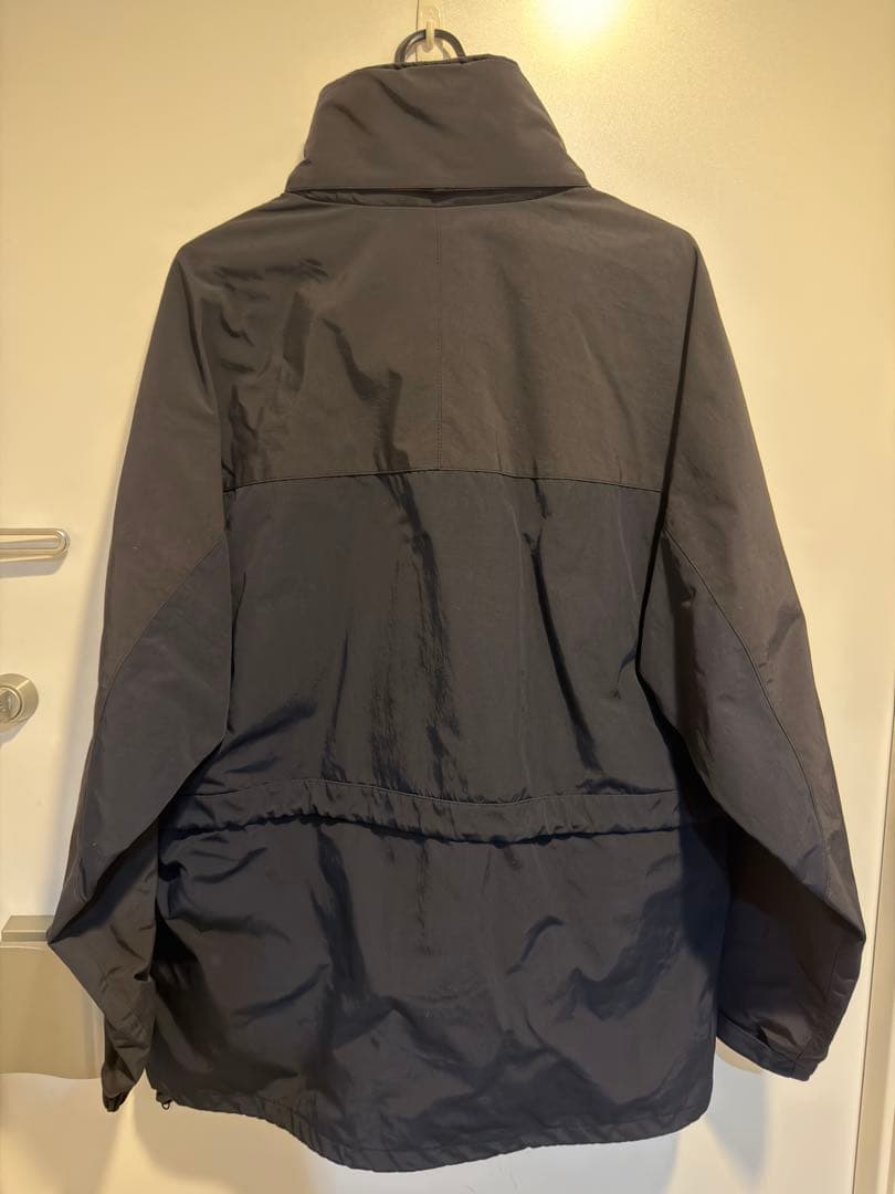 最安値 everyone optimal jacket 黒x ネイビー L