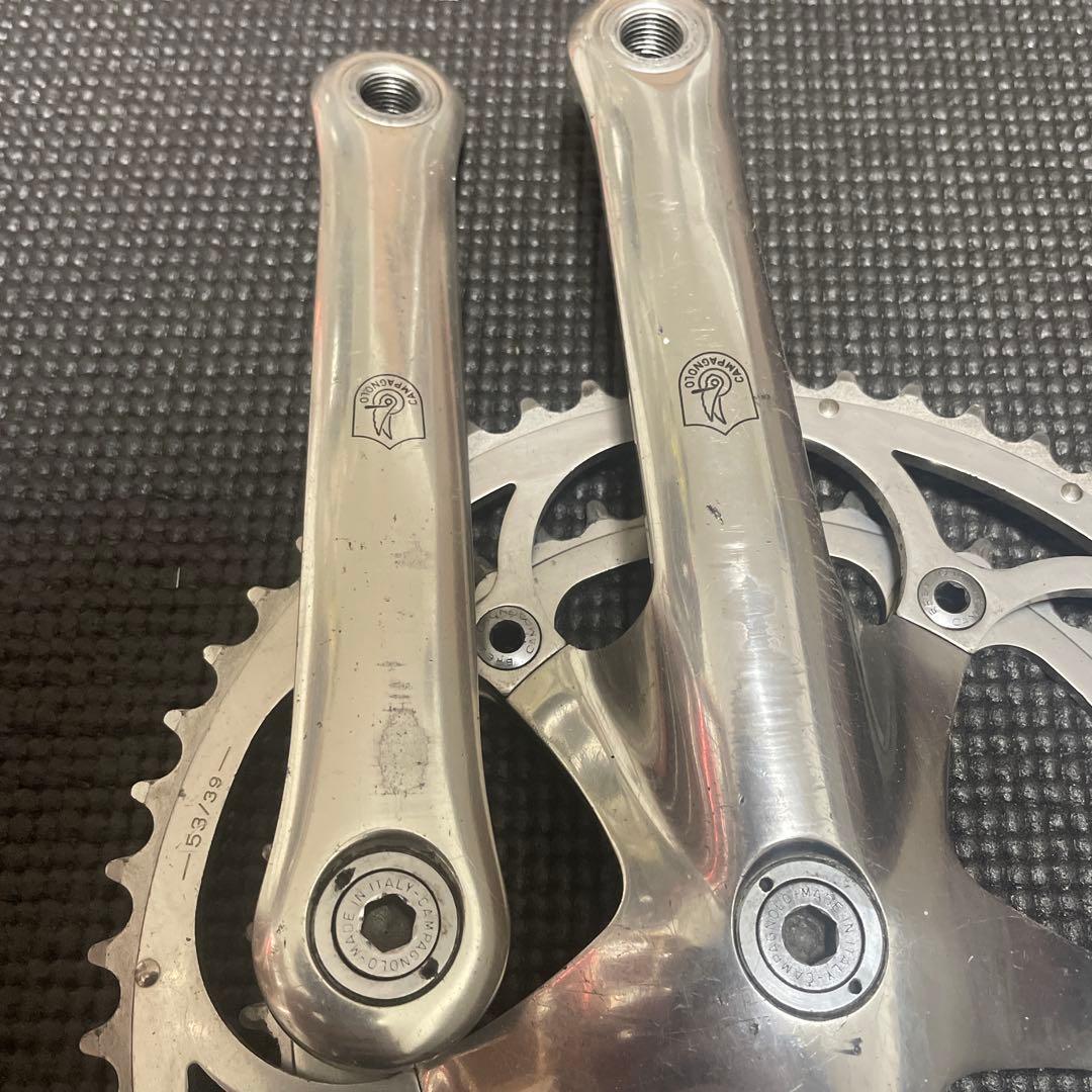 貴重 カンパニョーロ クローチェダウネ クランク 172.5mm Cレコ期