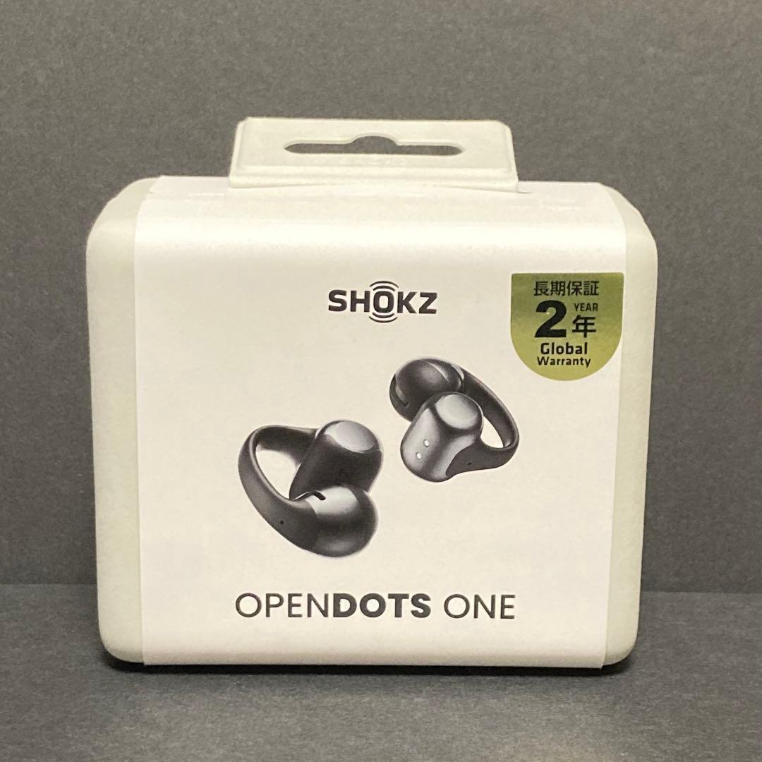 【新品未開封】Shokz(ショックス) OPENDOTS ONE ブラック 黒
