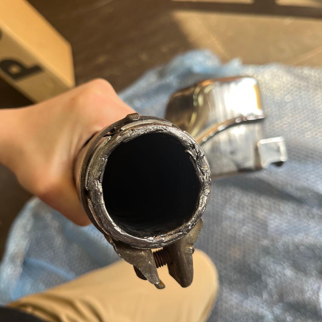 SR400 純正マフラー ヤマハ YAMAHA 3HTF