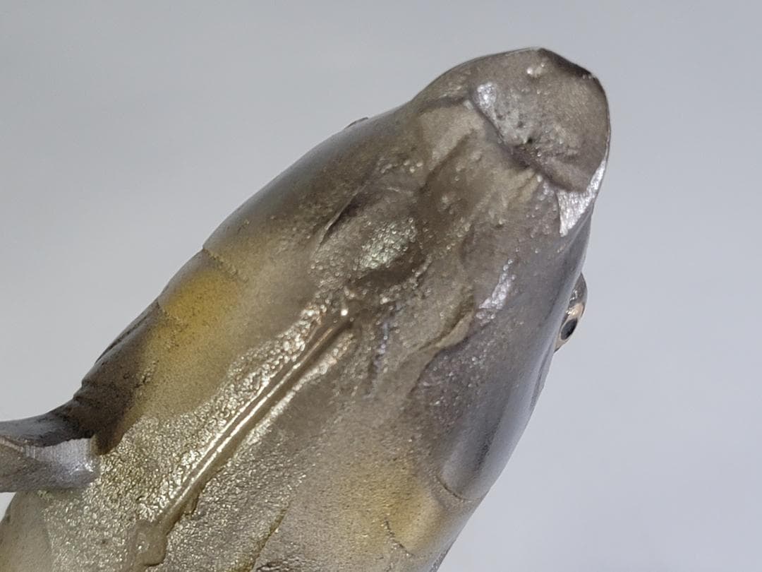 DT593 双魚 金銀 置物 銅製