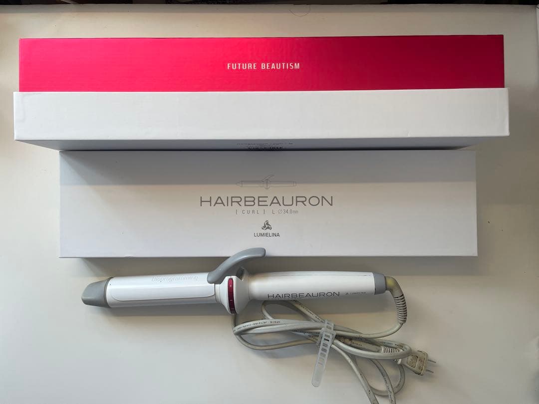 【箱付き】リュミエリーナ ヘアビューロンコテ34ミリ
