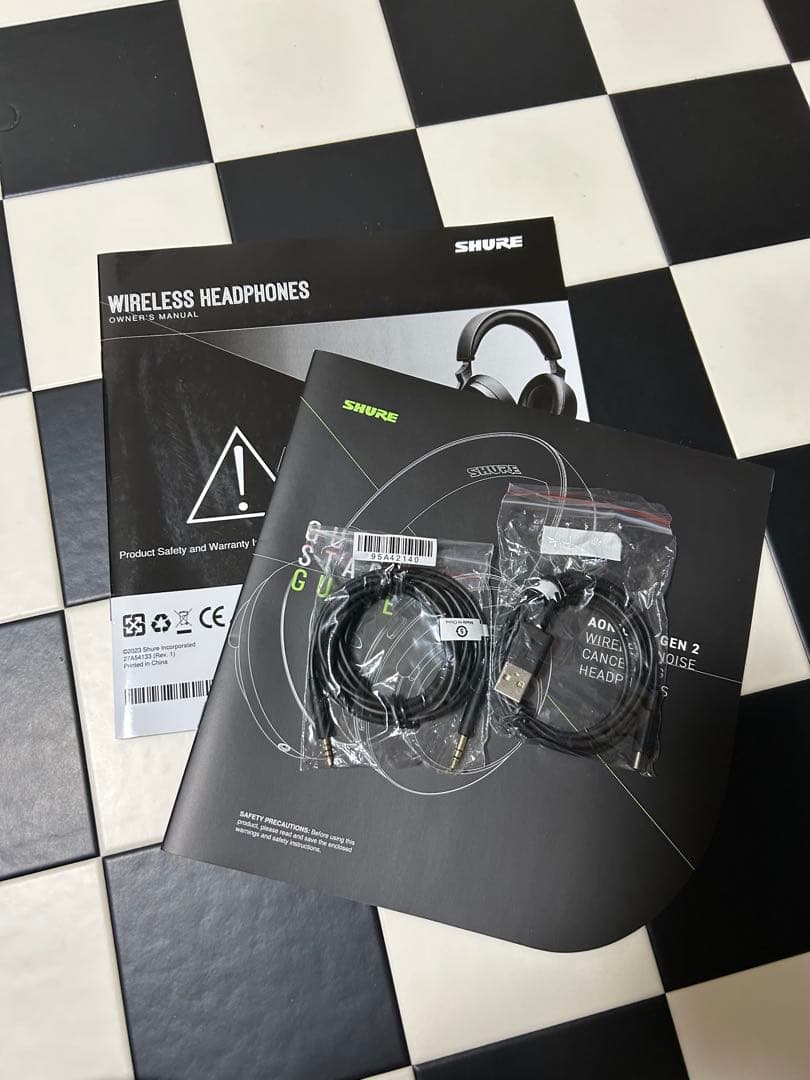 【極美品】SHURE AONIC 50 GEN2 ワイヤレスヘッドホン