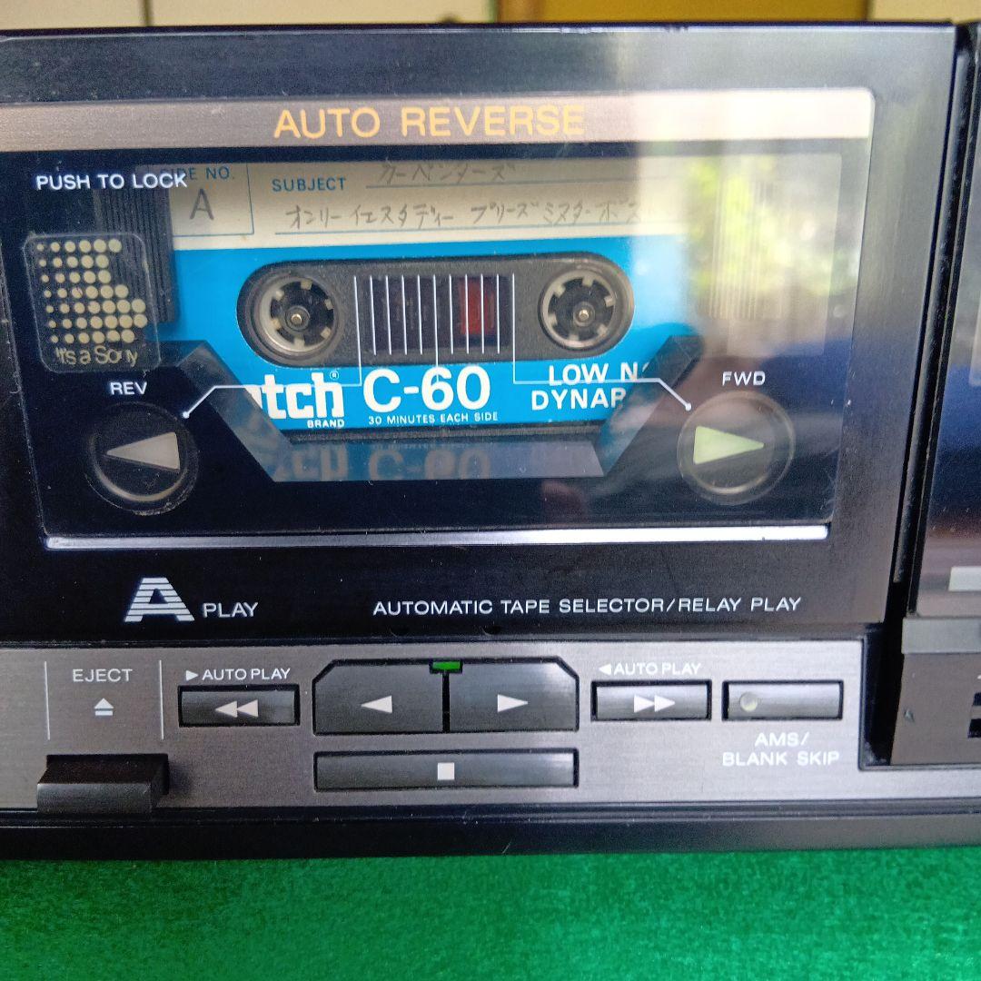 SONY TC-WR730オートリバースカセットデッキ