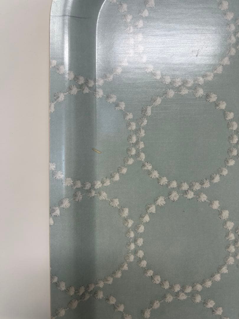 ミナペルホネン トレイ タンバリン　ライトブルー 大小 2点セット