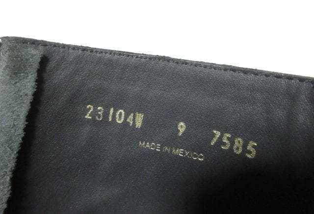 9 CAMINANDO カミナンド BACK ZIP BOOTS ブーツ