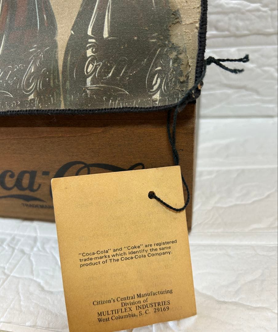 REPRO US コカコーラCoca-Colaビンテージケースデッドストック
