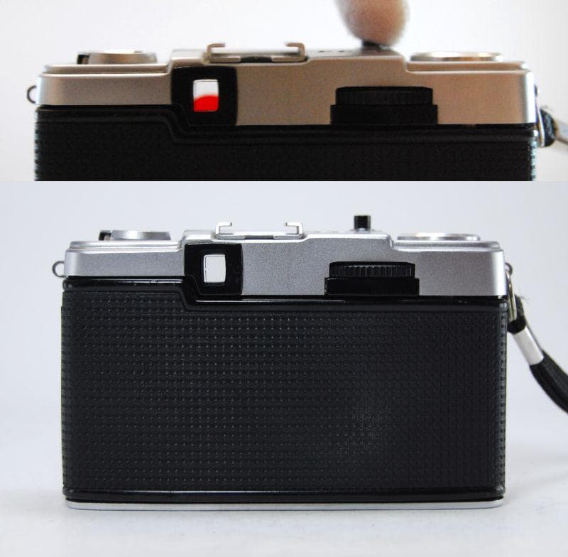 【動作確認済/モルト張替済】★OLYMPUS PEN EE3★ハーフ判 後期型