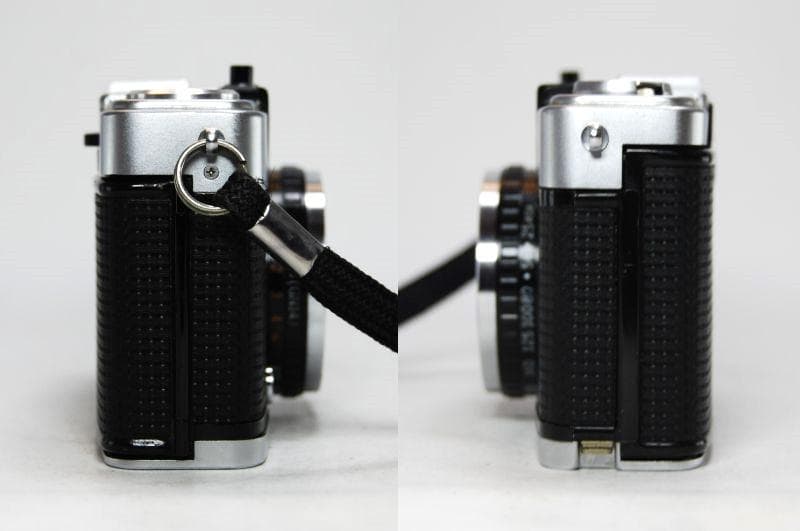 【動作確認済/モルト張替済】★OLYMPUS PEN EE3★ハーフ判 後期型