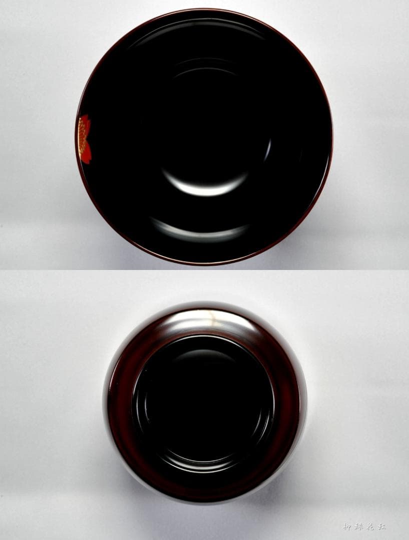 【Lemon】祥明 輪島塗 春秋蒔絵 箸洗 五 共箱 箱瀬淳一