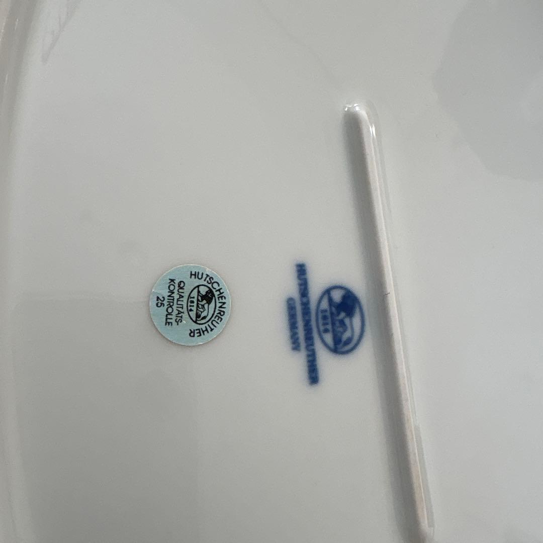 新品同様⬛︎フッチェンロイター ブルーオニオン 4枚セット オーバル⬛︎レア商品