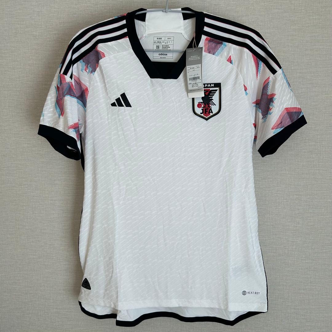 正規品新品☆日本代表22/23アウェイオーセンティックユニフォームJP 2XL