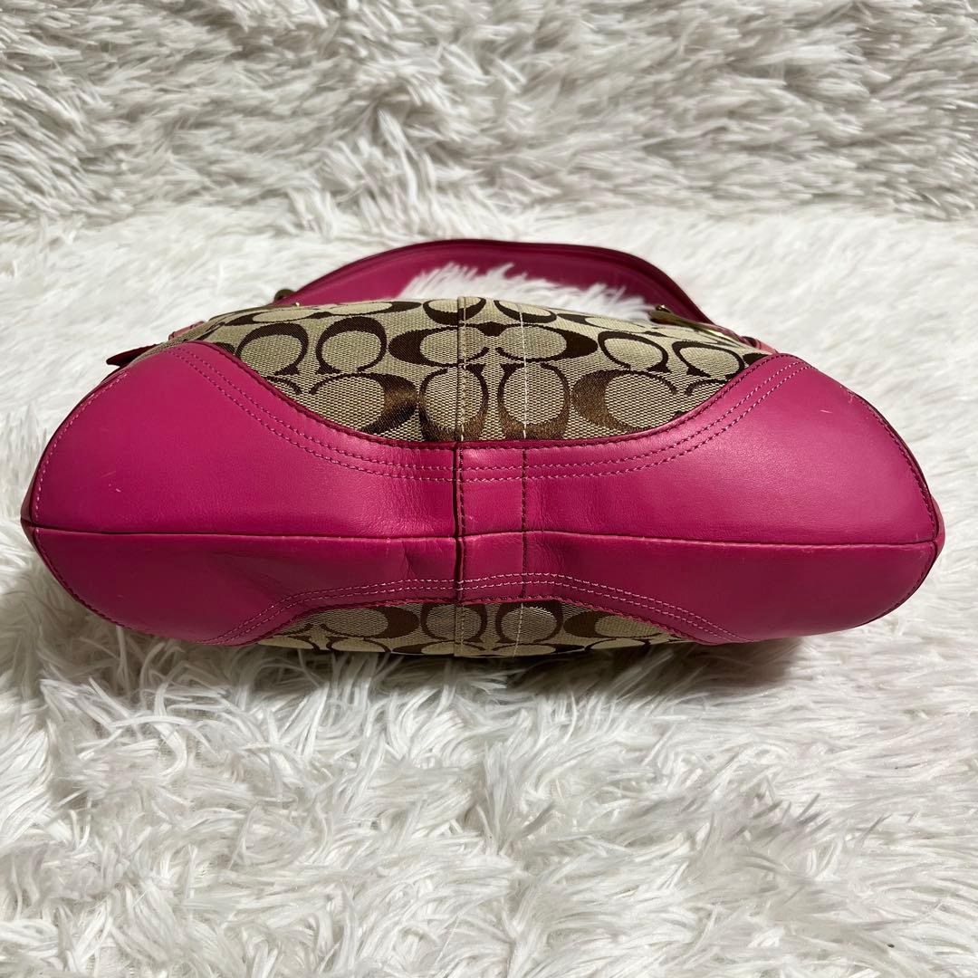 【希少色】COACH コーチ ワンショルダー 斜め掛け 2way ピンク