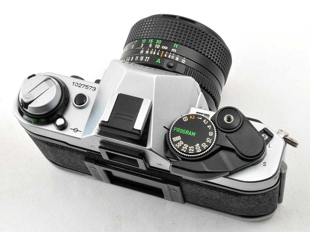 キヤノン AE-1 PROGRAM シルバー NFD 50mm f1.4 完動品
