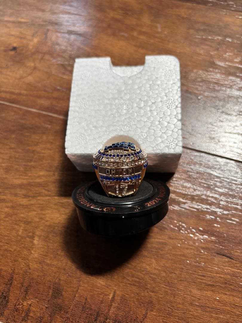 8/6 先着配布　大谷翔平　2024ワールドシリーズチャンピオン　レプリカリング