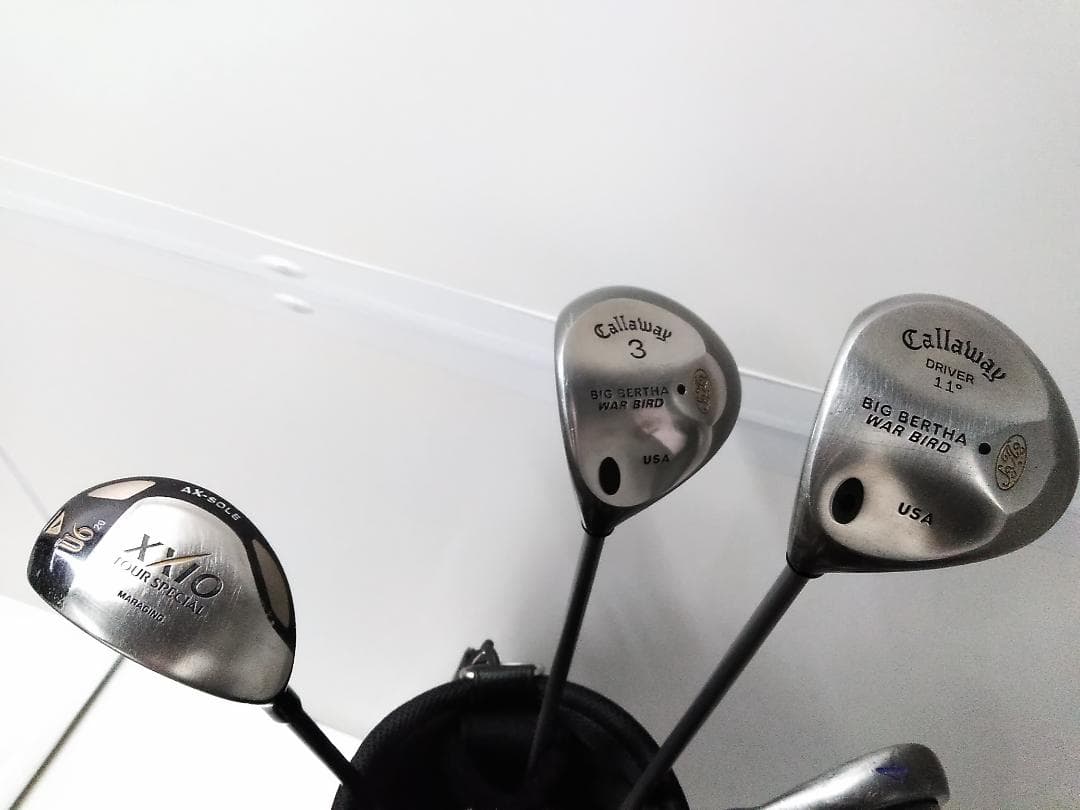 レフティー 左利き キャロウェイ メンズゴルフ13本セット バッグ付き 初心者□