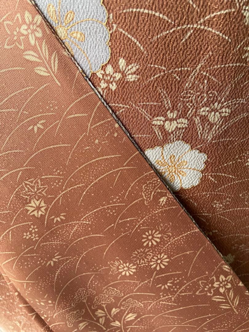 【BayKazzy様】落ち着いた雰囲気の付け下げ訪問着　正絹　袷