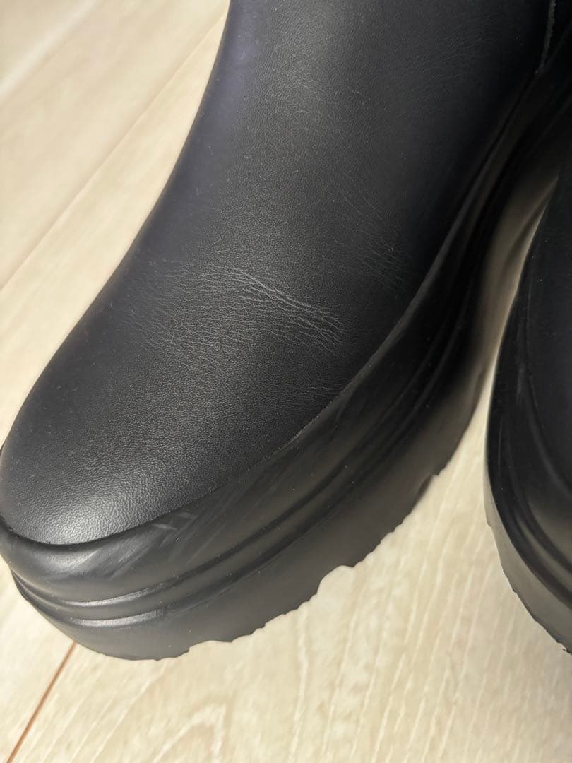 HUNTER レディース ブーツ-ブラック