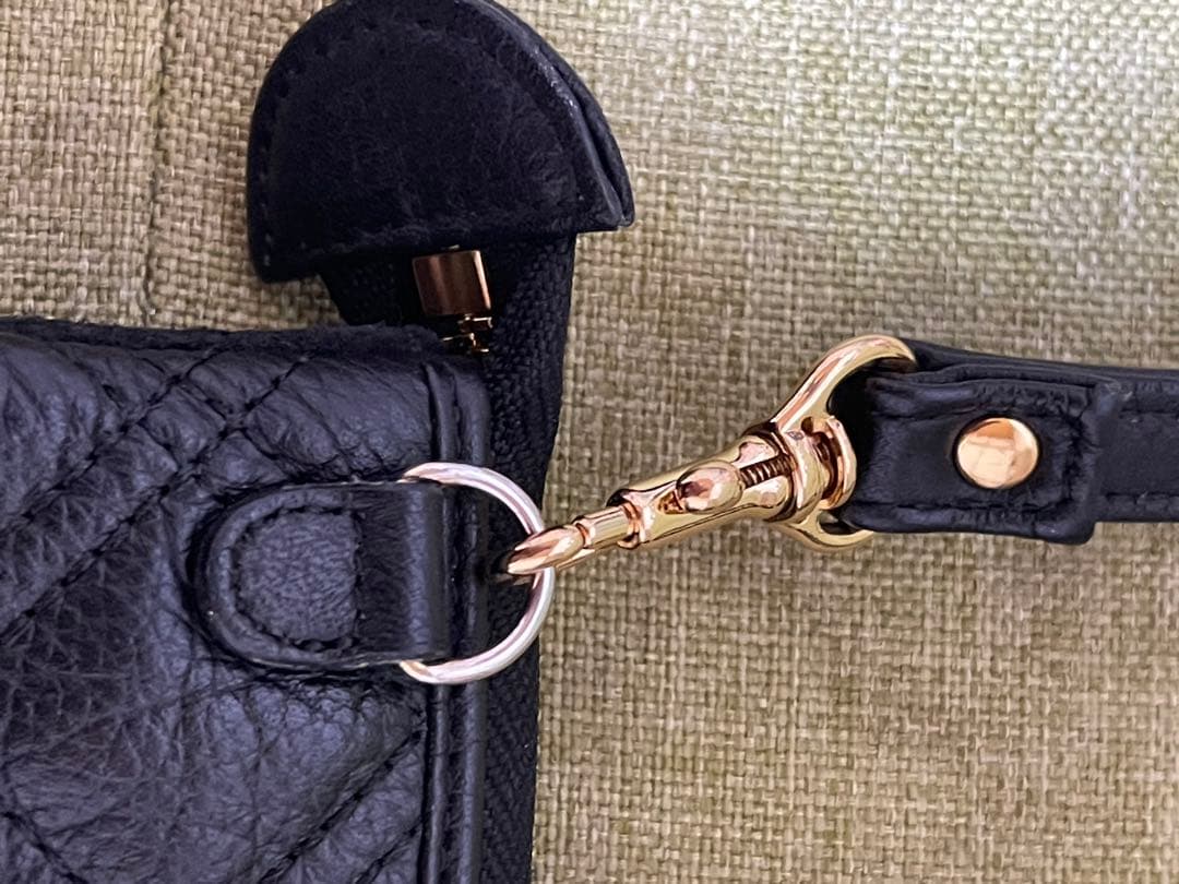 r*e様 アタオ　ブーブー　ブラックダイヤモンド　レザーキルティング