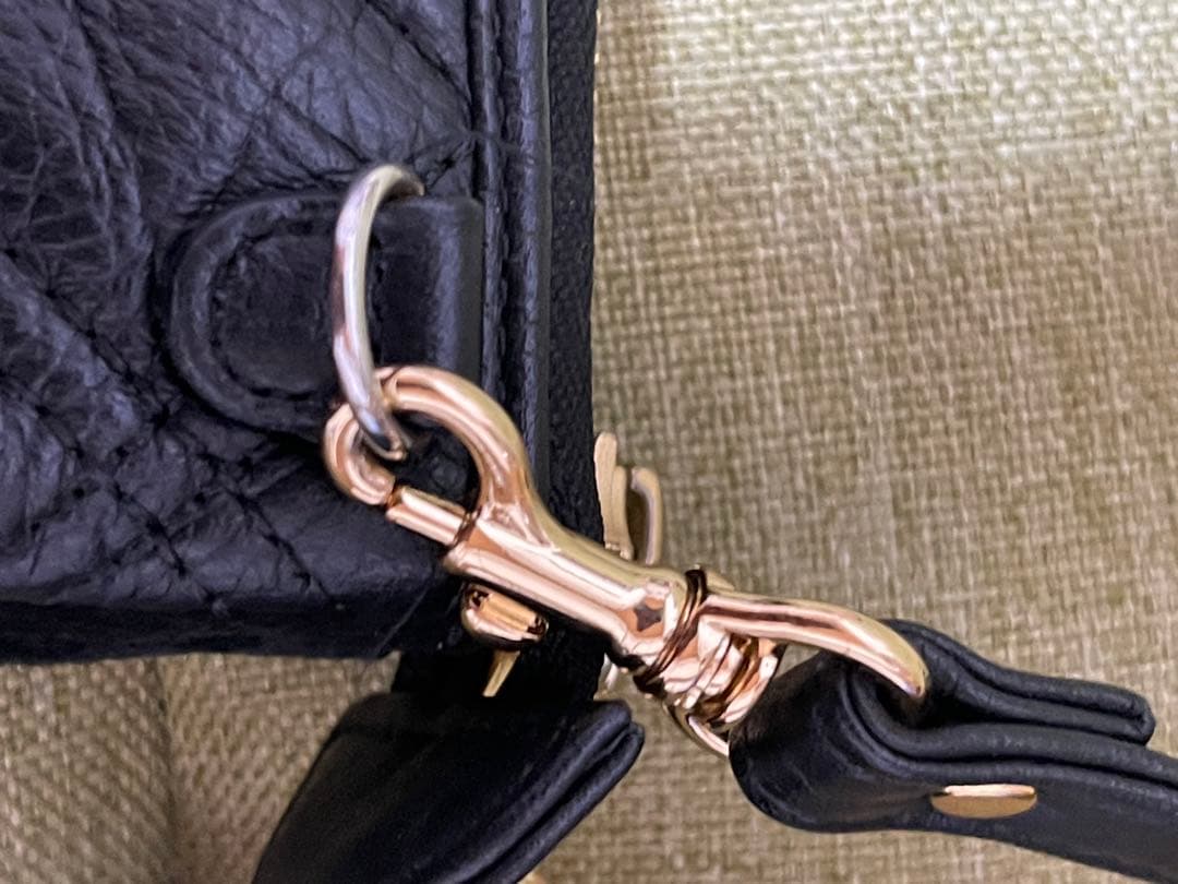 r*e様 アタオ　ブーブー　ブラックダイヤモンド　レザーキルティング