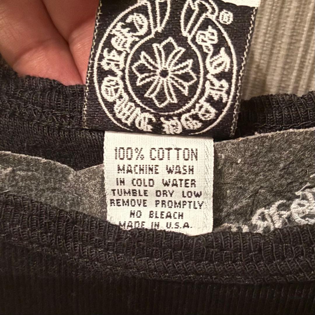 CHROM HEARTS クロムハーツ キャミソール ブラック 美品