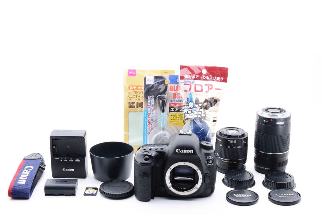 キャノン Canon EOS 5D Mark IV 標準&望遠ダブルレンズセット
