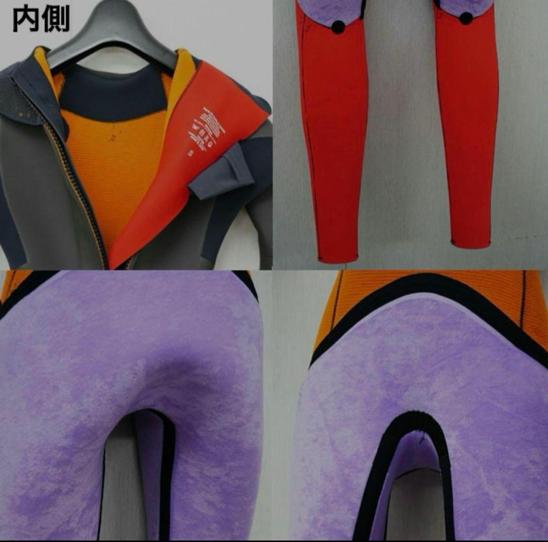 新品未使用RINCON　セミドライウェットスーツ5mmレディース 真冬用