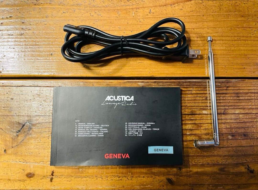 GENEVA Acustica Lounge Bluetooth スピーカー