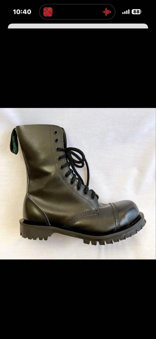 GETTA GRIP ブラックハイカットブーツ 24.0