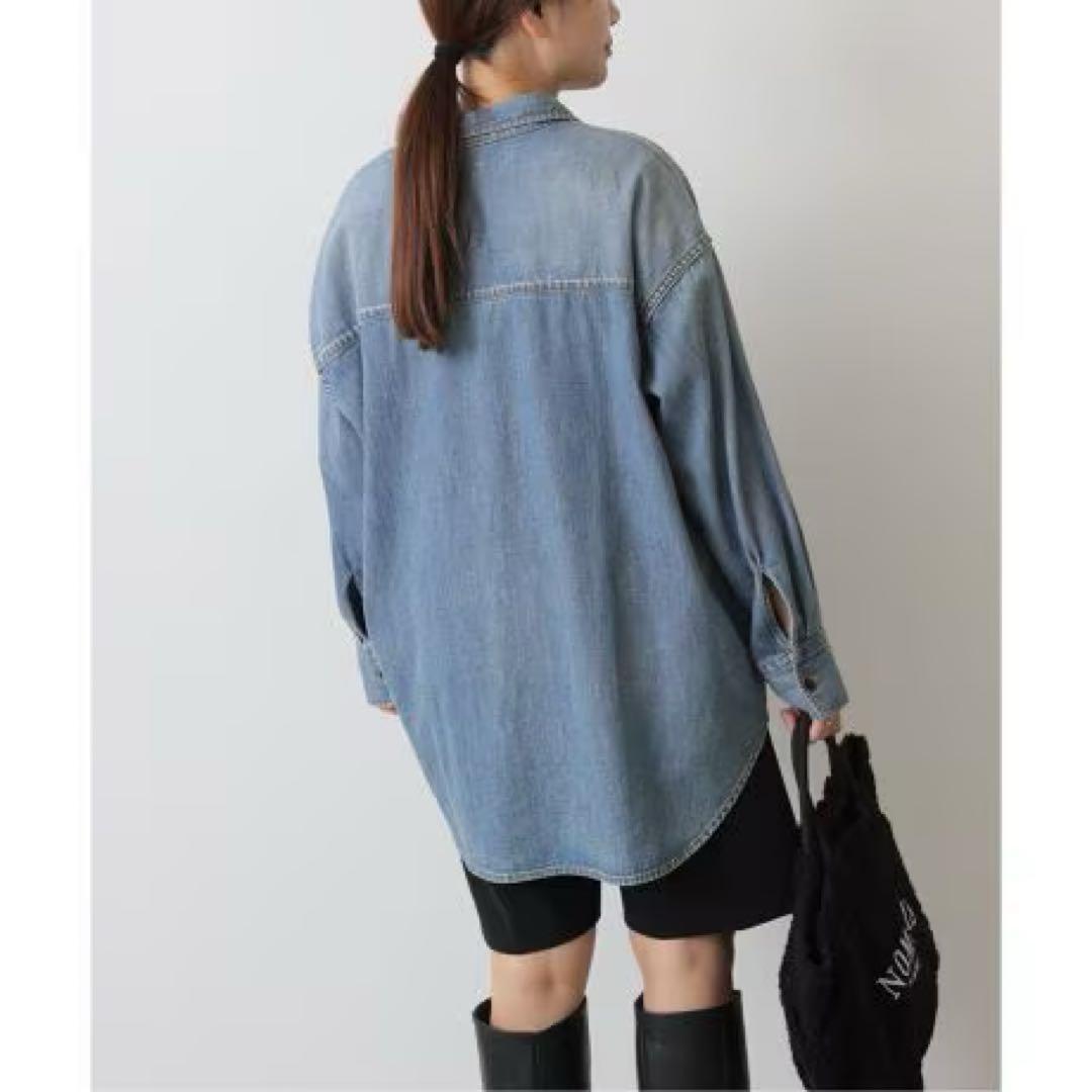 ジャーナルスタンダード　ライトオンスデニムシャツ　2024 ゆったりサイズ