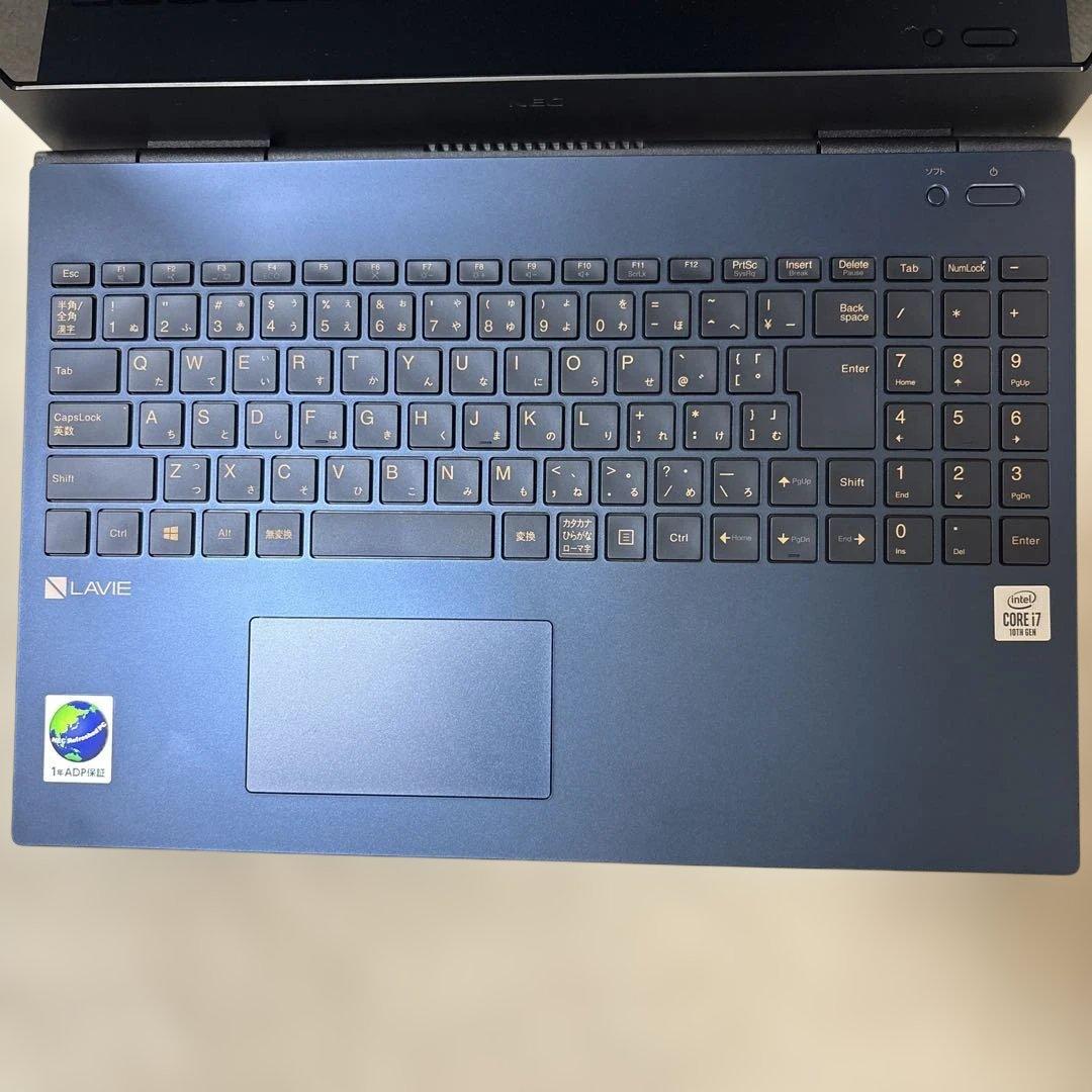 NEC ノートPC LAVIE PC-N1575AZL-2（ネイビーブルー）