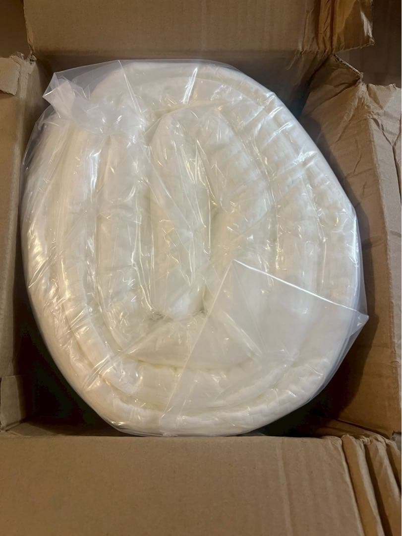 マットレス 180N高反発 ダブル 折り畳み ベットマット 敷布団 白 2個