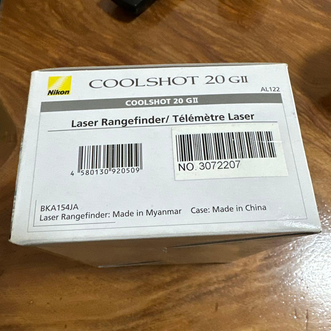 Nikon COOLSHOT 20 GII ゴルフ用距離計