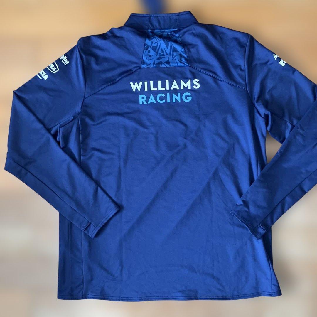 2021 ウィリアムズ　F1 チーム　スタッフ用ミッドレイヤー　チーム支給品￼