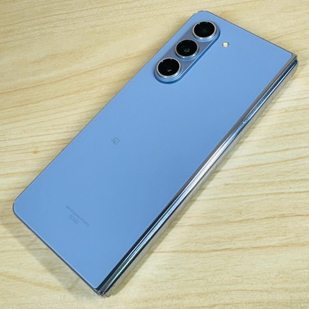 P206 SIMフリー Galaxy Z Fold5 SCG22 IcyBlue