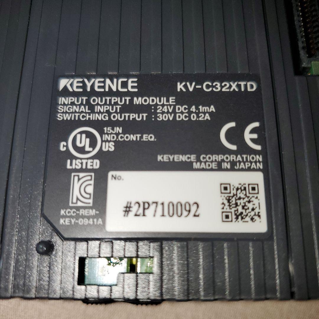 #KEYENCE　KV-3000+KV-C32XTD（入出力　増設）