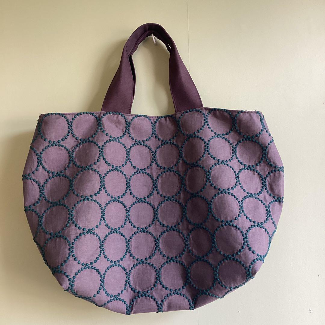 ひろきちです！ミナペルホネンタンバリントートバッグハンドメイド