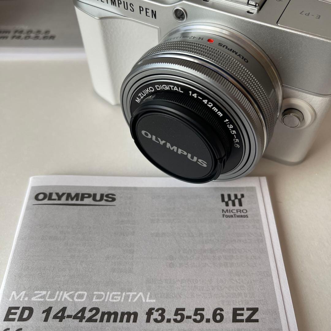 オリンパス E-P7 PEN EZダブルズームキット ミラーレス一眼