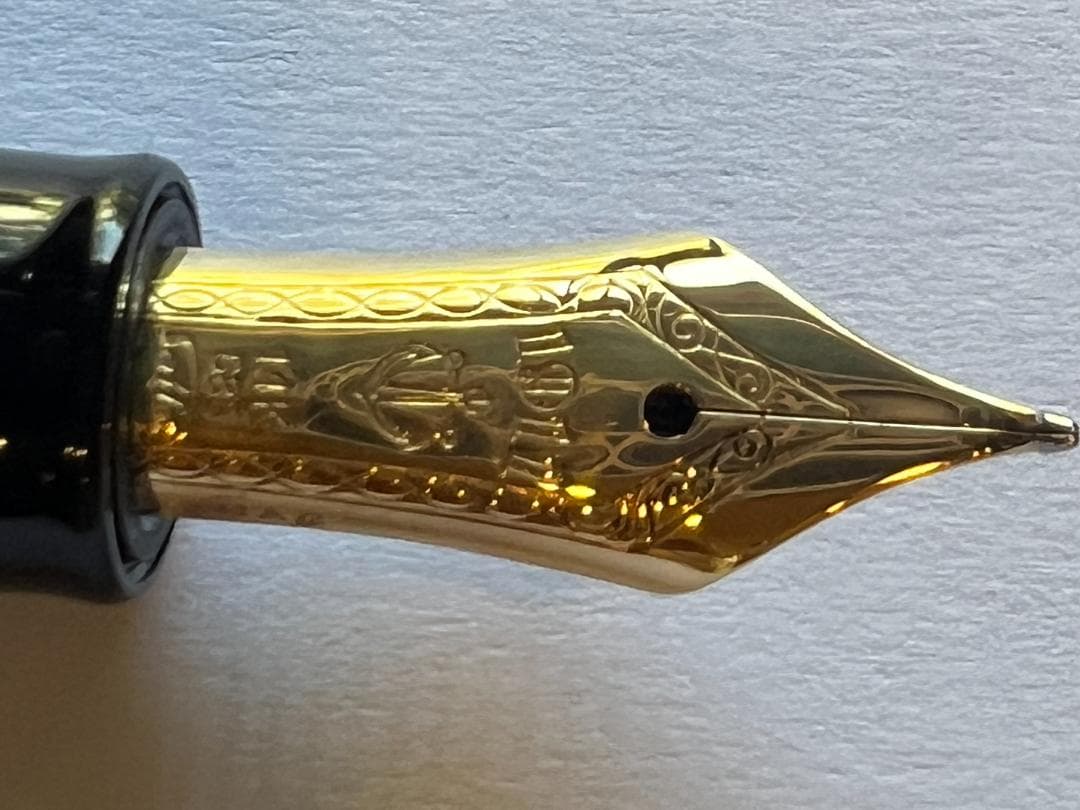 2日間特別価格‼️希少！セーラー長刀研ぎ万年筆14K極美｜ワンオーナー保管品！