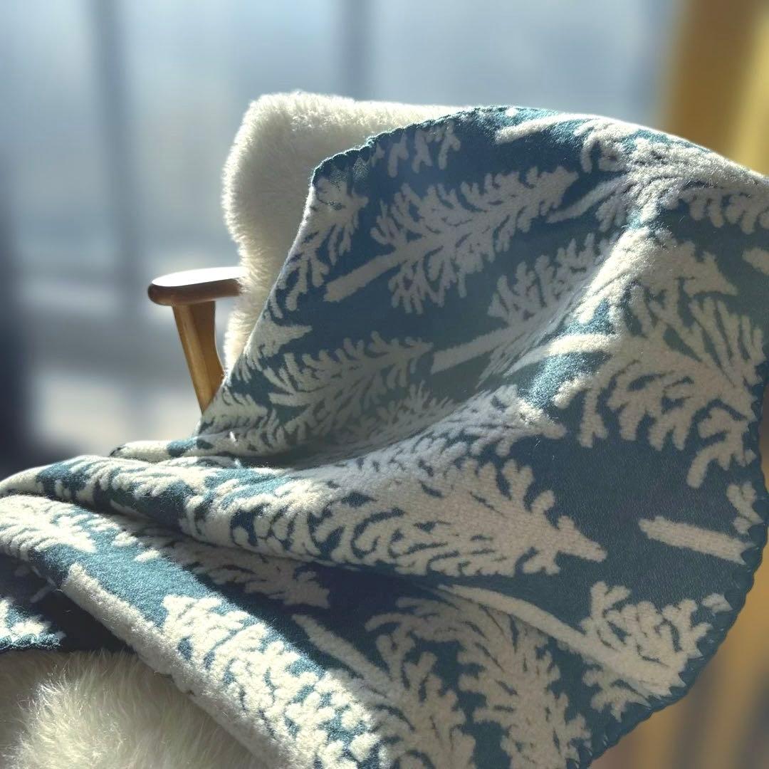 ミナペルホネン　ウール　ブランケット　メッツァ　XS つぐ展　mesta