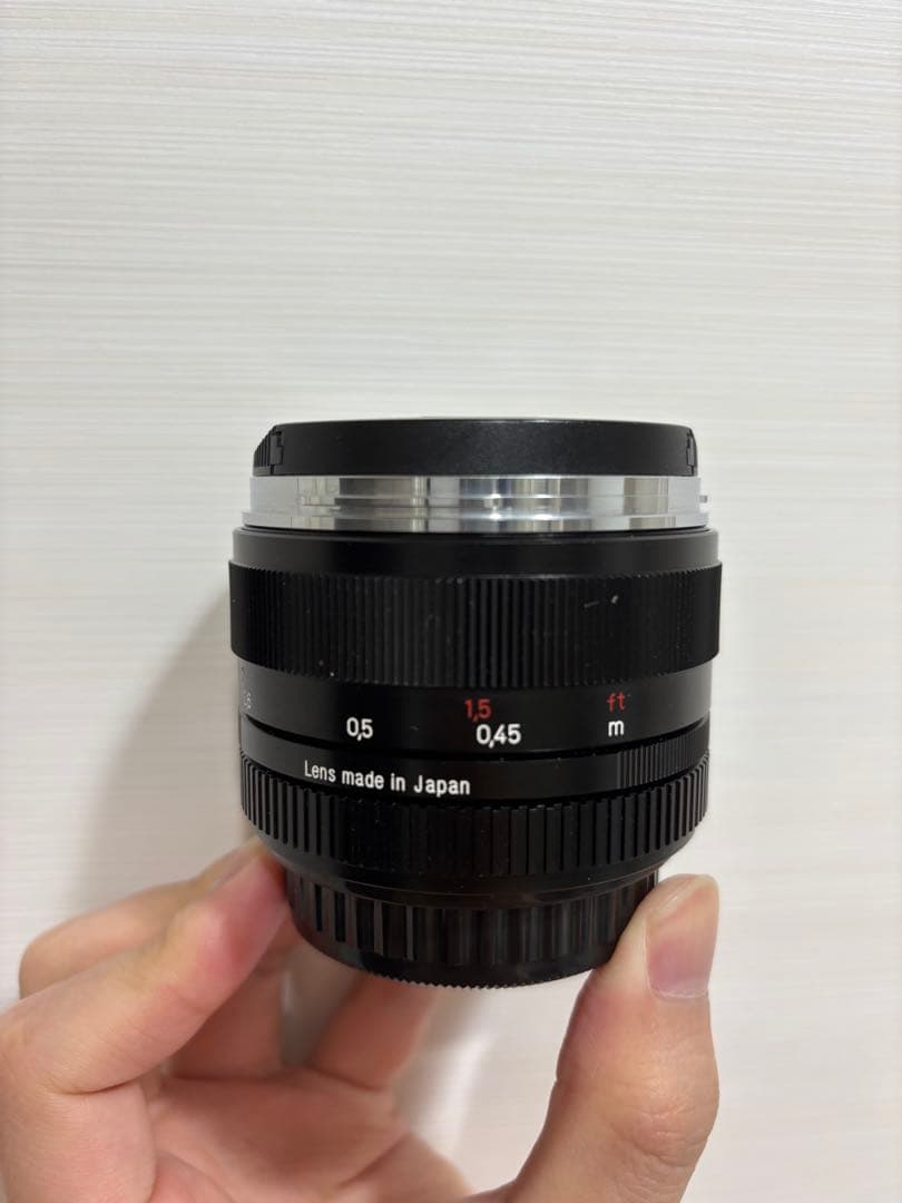 レンズ(単焦点) carl zeiss planar 50mm f1.4 zk