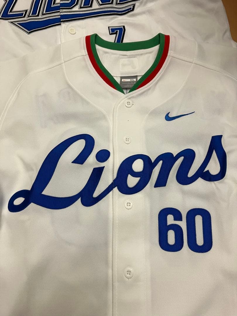 松井稼頭央　中村剛也　埼玉西武ライオンズ　実使用　楽天イーグルス　ユニフォーム