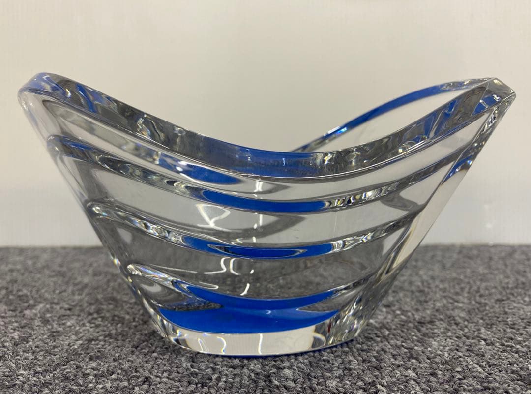 Baccarat バカラ ウェーブ ボウル ウェーブボウル 花瓶 フラワーベース