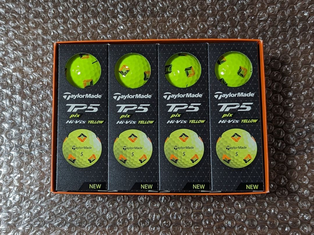 新品　テーラーメイド TP5 pix イエロー 2024年モデル 3ダース