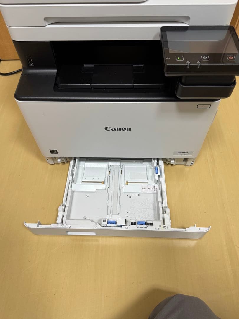 【美品】レーザープリンター 本体 付属品　MF755cdw 新品トナー装着済